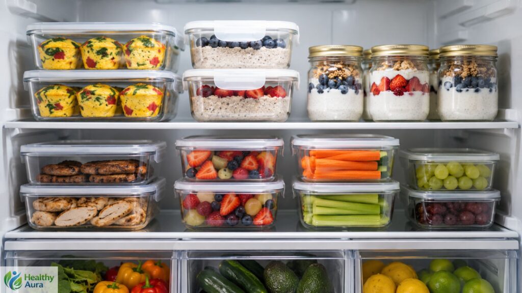 high protein breakfast meal prep.