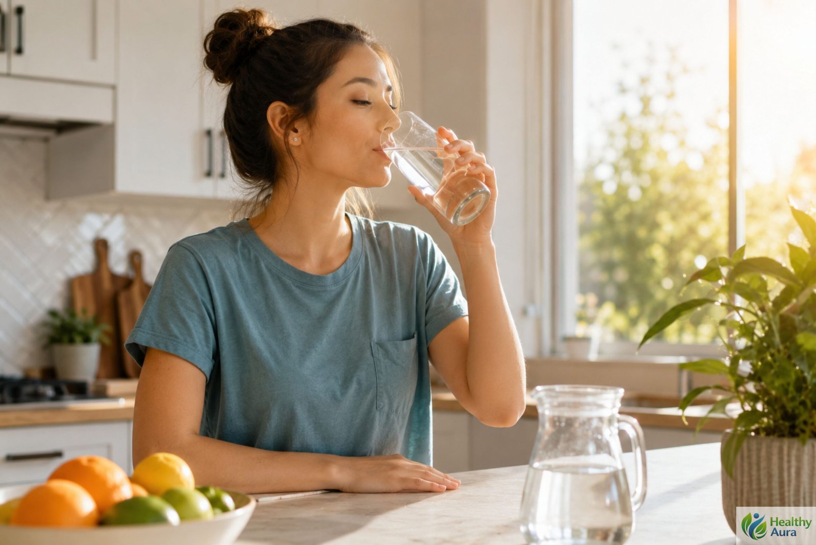 hydrate before coffee or breakfast