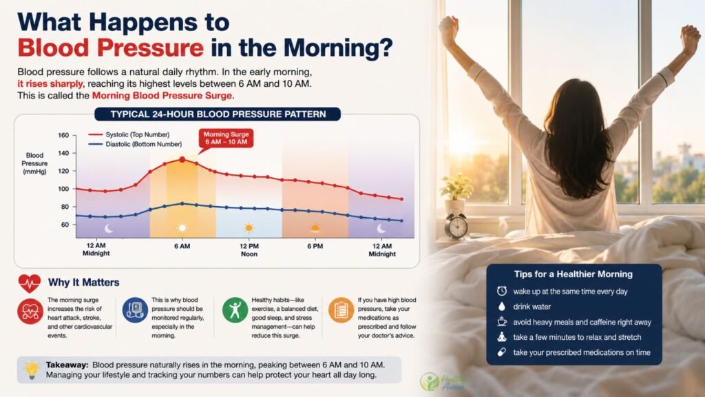 What Happens to Blood Pressure in the Morning?