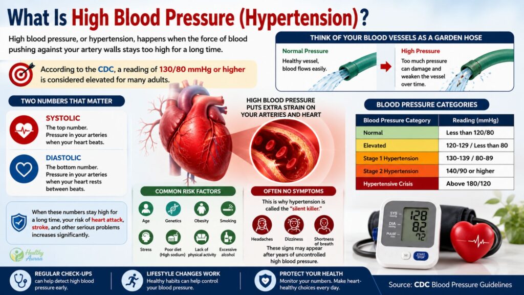 What Is High Blood Pressure (Hypertension)?