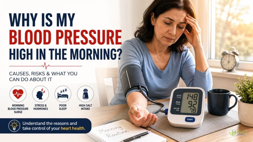 Why Is My  Blood  Pressure  High  in  the  Morning?  Causes, Risks, and  What  You  Can  Do