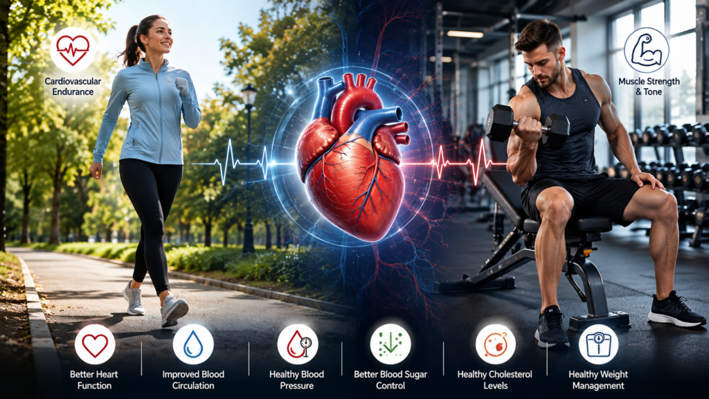 Best Exercises for Heart Health: A Complete Guide to Stronger Cardiovascular Fitness