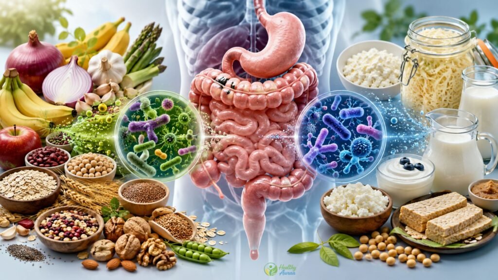 Probiotics vs Prebiotics