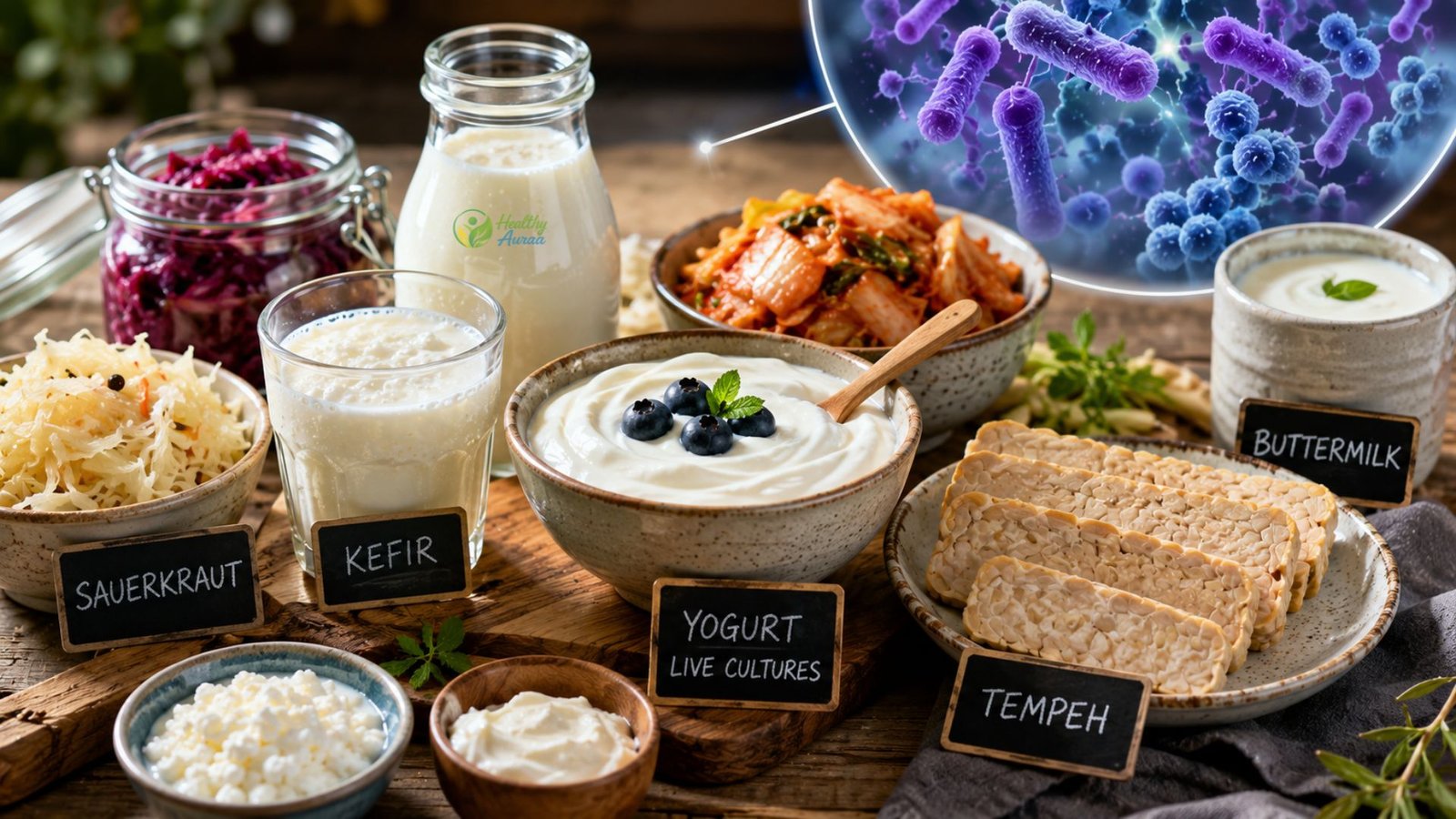 Where Are Prebiotics and Probiotics Found?